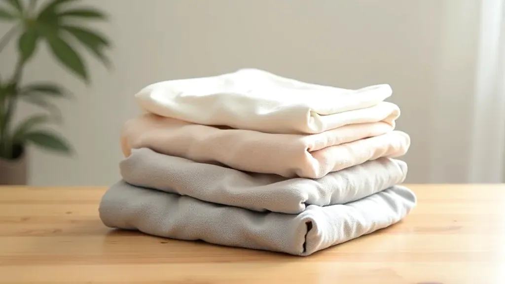 Carefully arranged comfortable casual wear pieces